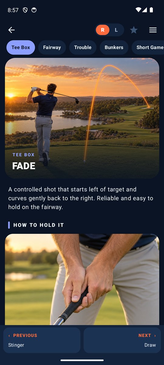 Fade shot guide